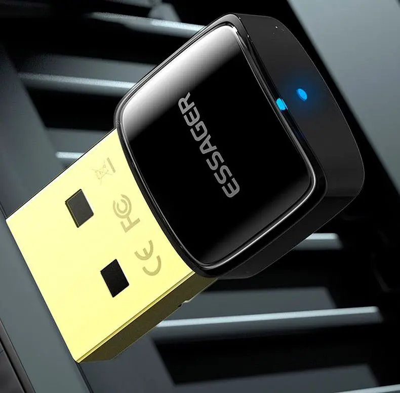Bluetooth-адаптер Essager Starlord USB Bluetooth 5.0 Adapter Black (EBT50-XJ01-Z) [99323] - фото 2