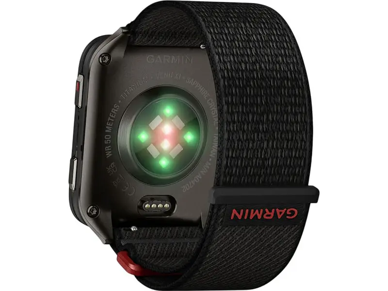 Смарт-годинник Garmin Venu X1 Black with Slate Titanium Caseback and Black ComfortFit Nylon Band (010-02980-00/02) - фото 6