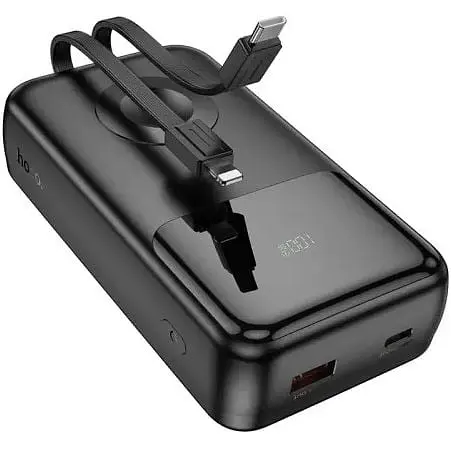 Портативное зарядное Hoco Q28A 20000mAh 22.5W черное 6942007629386 - фото 2