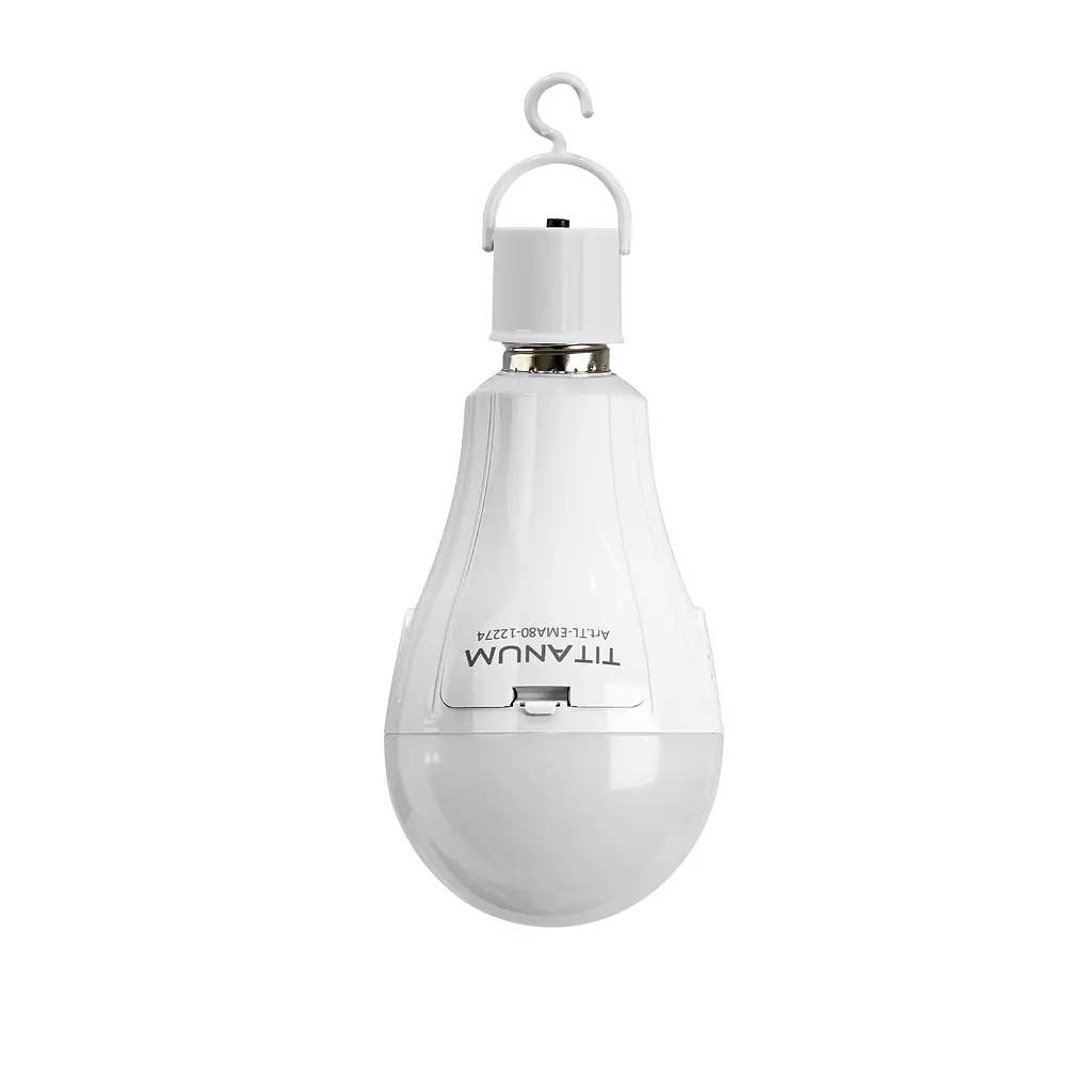 LED-лампа Titanum A80 12W E27 4000K 230V акумуляторна (29152-000) - фото 9