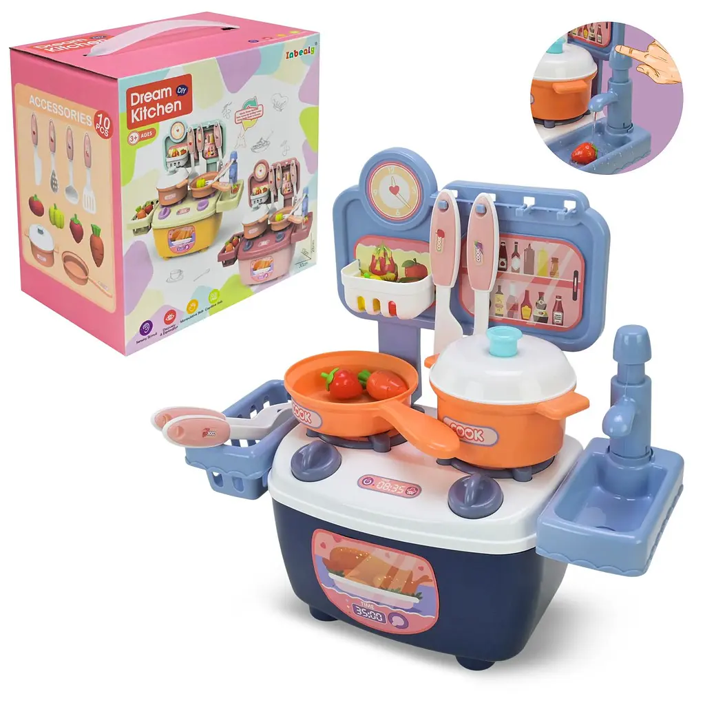 Ігрова кухонна станція Dream Kitchen з плитою, духовкою та мийкою (29T-3)