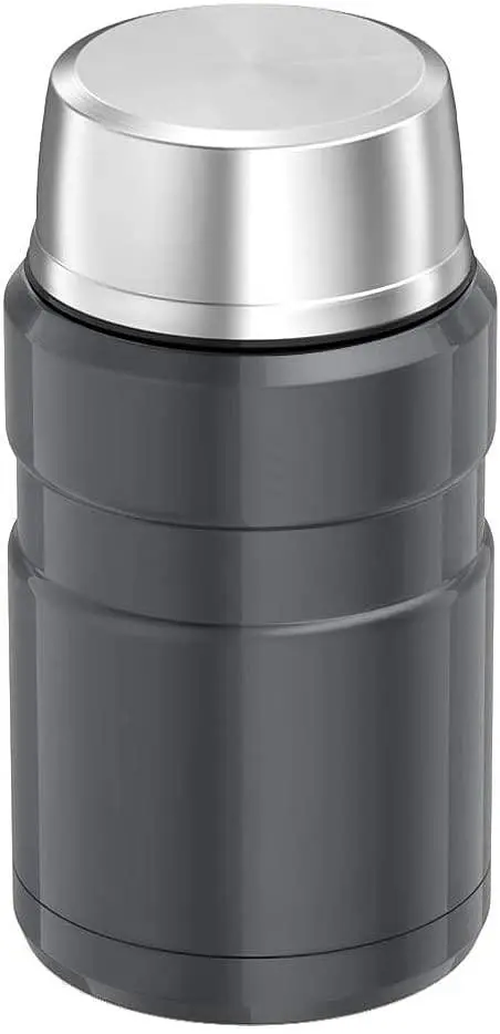 Термос харчовий Thermos Stainless King 710 ml Gun Metal з ложкою - фото 5
