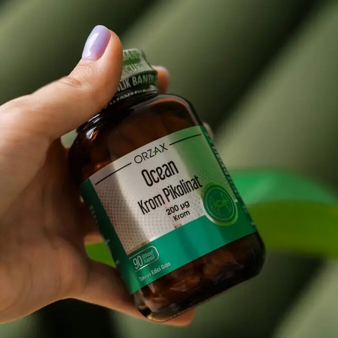 Хром пиколинат Orzax Ocean Chromium Picolinate 200 mcg, 90 капсул для поддержки уровня сахара в крови - фото 3
