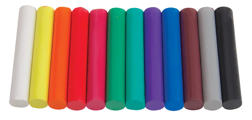Пластилін Colorino Стандарт, 100 г, 12 кольорів (13291PTR / 1) - фото 2