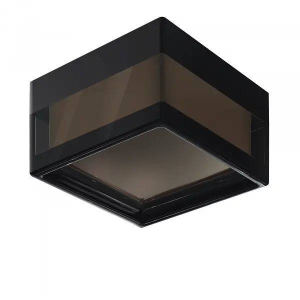 LED светильник IP65 квадратный VIDEX BHD02 9W 2400-3200-4300K Black - фото 2