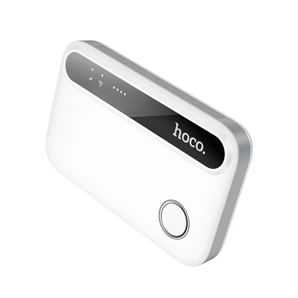 Портативний модем Wi-Fi Hoco HI41 білий - фото 4