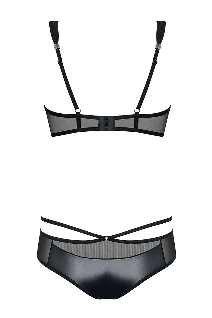 Боді Obsessive 823-TED-1 Чорний S/M Obsessive 823-TED-1 Боди 90179 - фото 2
