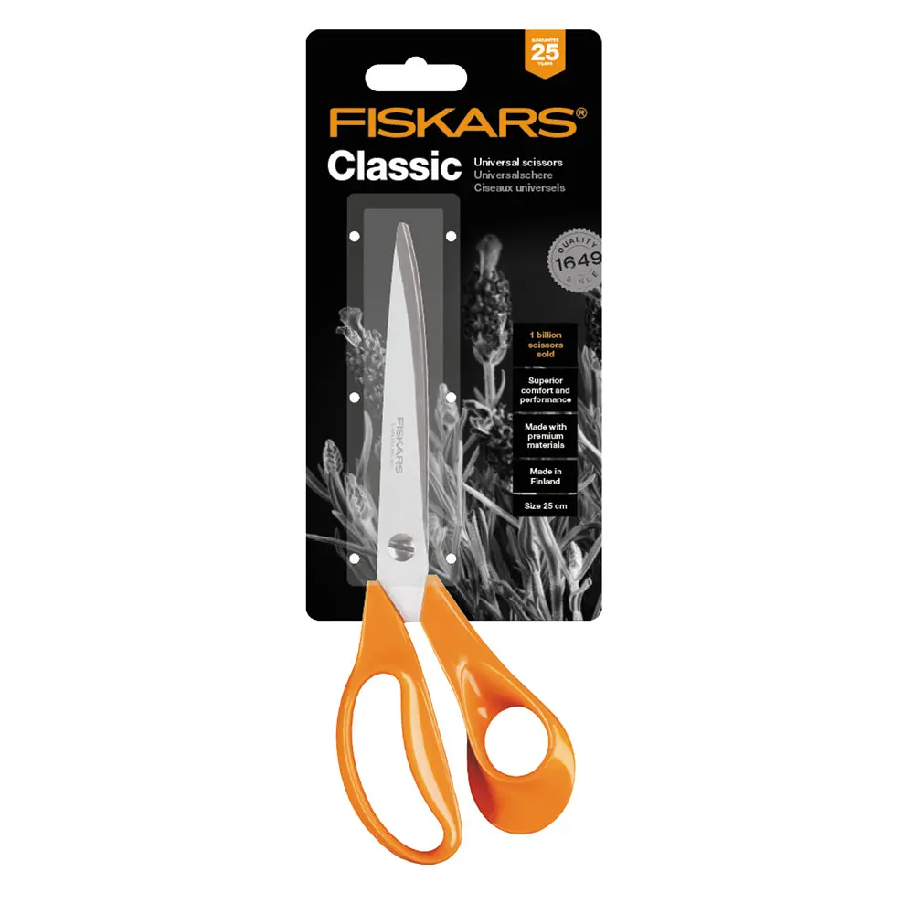 Ножиці універсальні великі Fiskars Classic 25 см (1001538) - фото 4