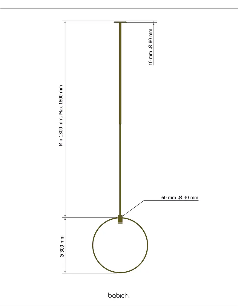 Тримач для рушника з підсвіткою Babich Studio Towel holder light - other any color - фото 7