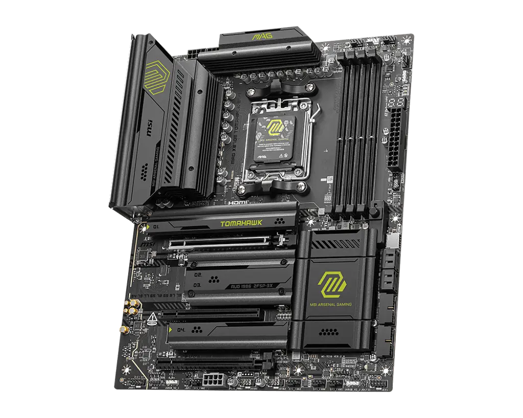 Материнська плата MSI X870E MAG Tomahawk Wi-Fi Socket AM5 (MAG X870E TOMAHAWK WIFI) Б/В - фото 4