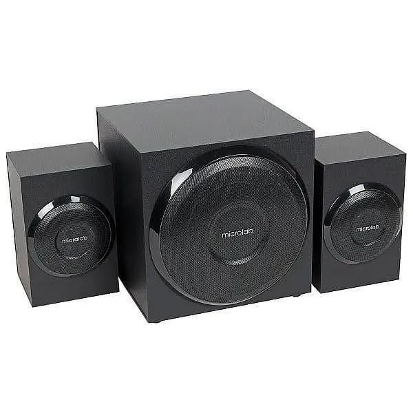 Акустическая система Microlab 2.1 M-110 Black (M-110) - фото 2