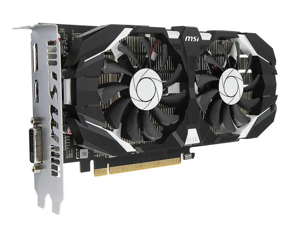 Відеокарта GeForce GTX 1050 2GB MSI GT OC (GTX 1050 2GT OC) Б/В - фото 2