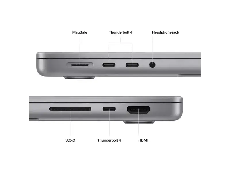 Ноутбук Apple MacBook Pro 14 Space Gray 2023 (Z17G002TN) - фото 5
