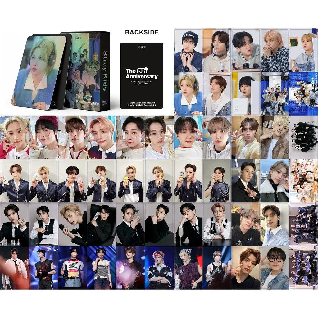Ломо Карти Lomo Card China Stray Kids / SKZ Стрей Кідс голографічні СС C SK 31 - фото 2
