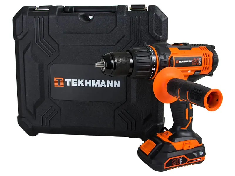 Шуруповерт-дрель ударная аккумуляторная TCD-60/i20 kit 20В TEKHMANN teh0025275 - фото 7