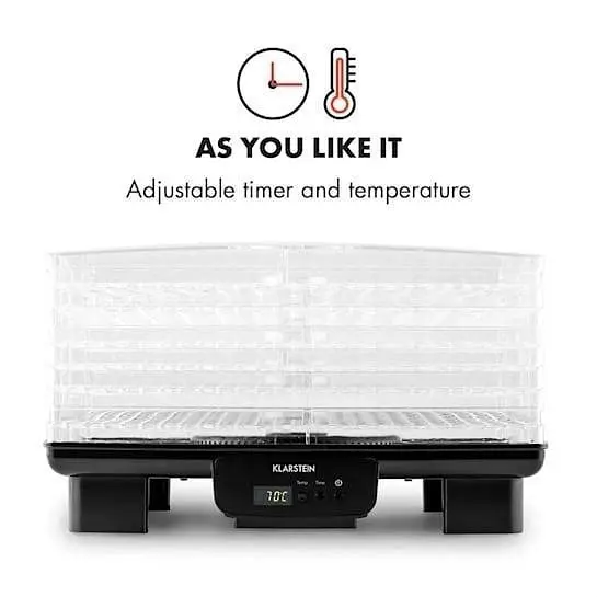 Дегідратор-сушарка для овочів фруктів Klarstein Bananarama 550W (10027831) - фото 2