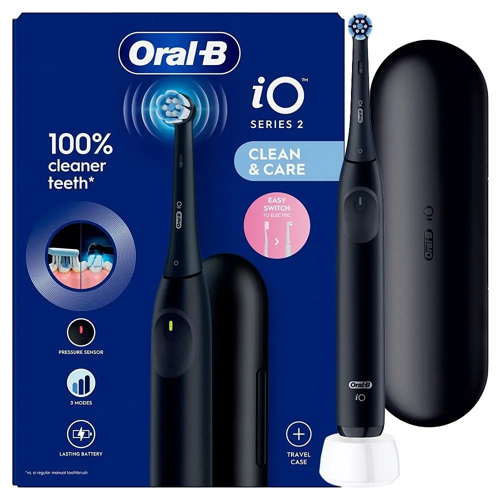 Зубна електрощітка Braun Oral-B iO Series 2 iOS2.1D9.2K Black - фото 2