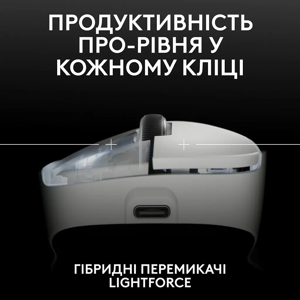 Мышь компьютерная Logitech Pro X Superlight 2 Dex White (910-007363, 910-007366) - фото 5