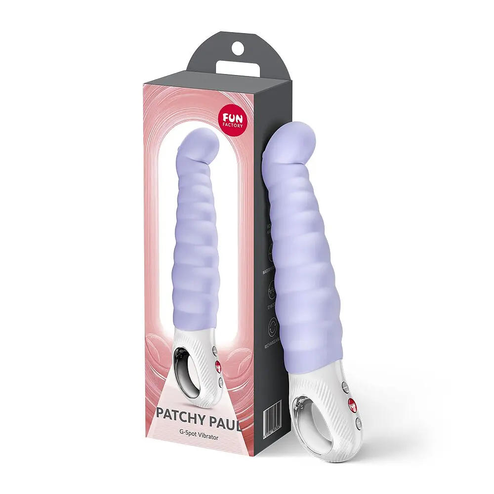 Вібратор точки G Fun Factory PATCHY PAUL Purple, гнучкий, 12 режимів - фото 4