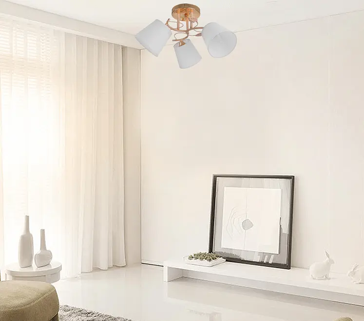 Люстра потолочная Brille E27 60W G (BKL-680C/3) - фото 5