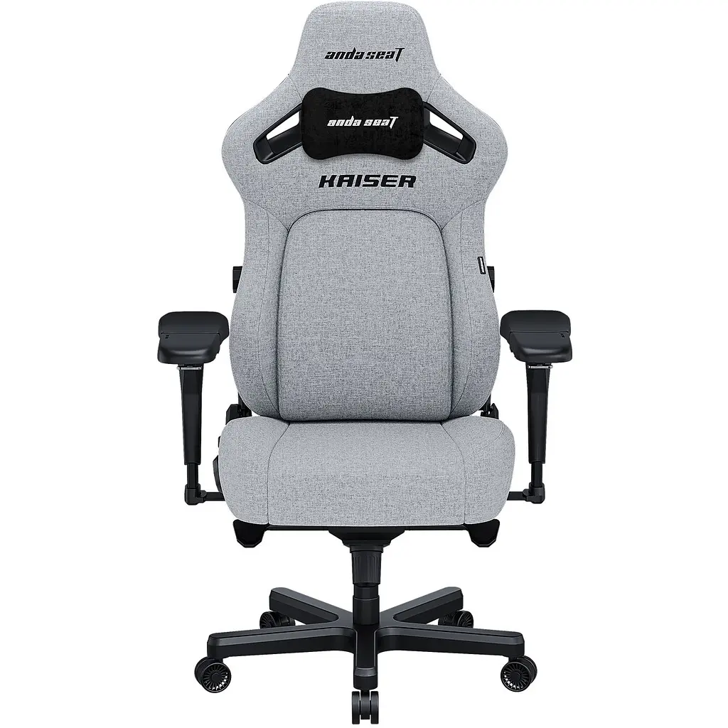 Крісло ігрове Anda Seat Kaiser 4 Grey Fabric Size L (AD12YDDC-L-20-G-CF) - фото 2