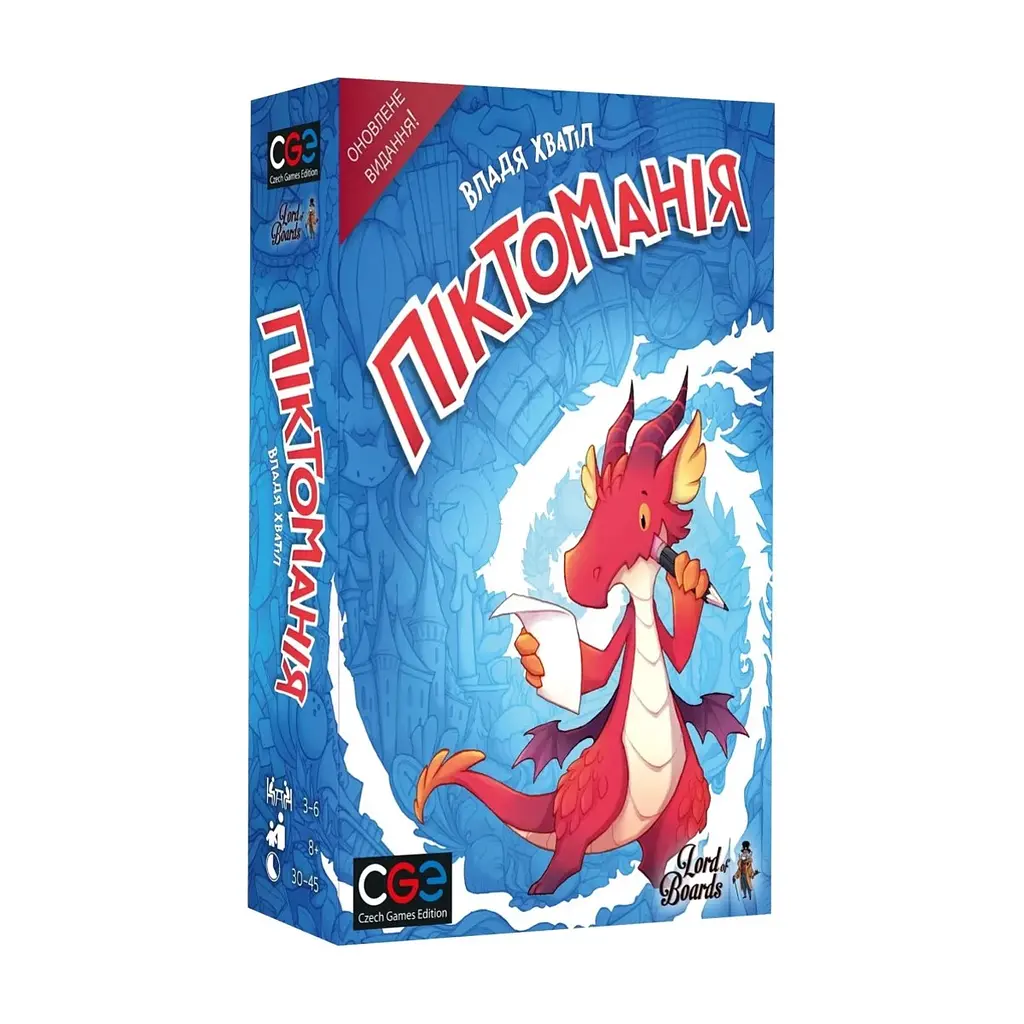 Настільна гра Lord of Boards Піктоманія (Pictomania) (Друге видання) (LOB2313UA)