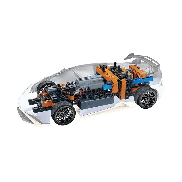 Интерактивный конструктор машинка Lamborghini - Clementoni 50752 - фото 3