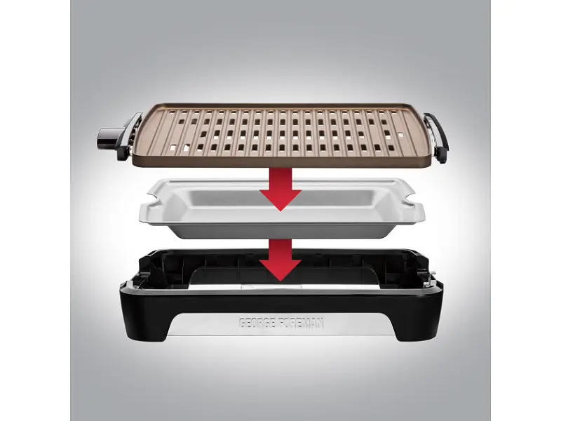 Електрогриль George Foreman Smokeless BBQ Grill 25850-56 - фото 3