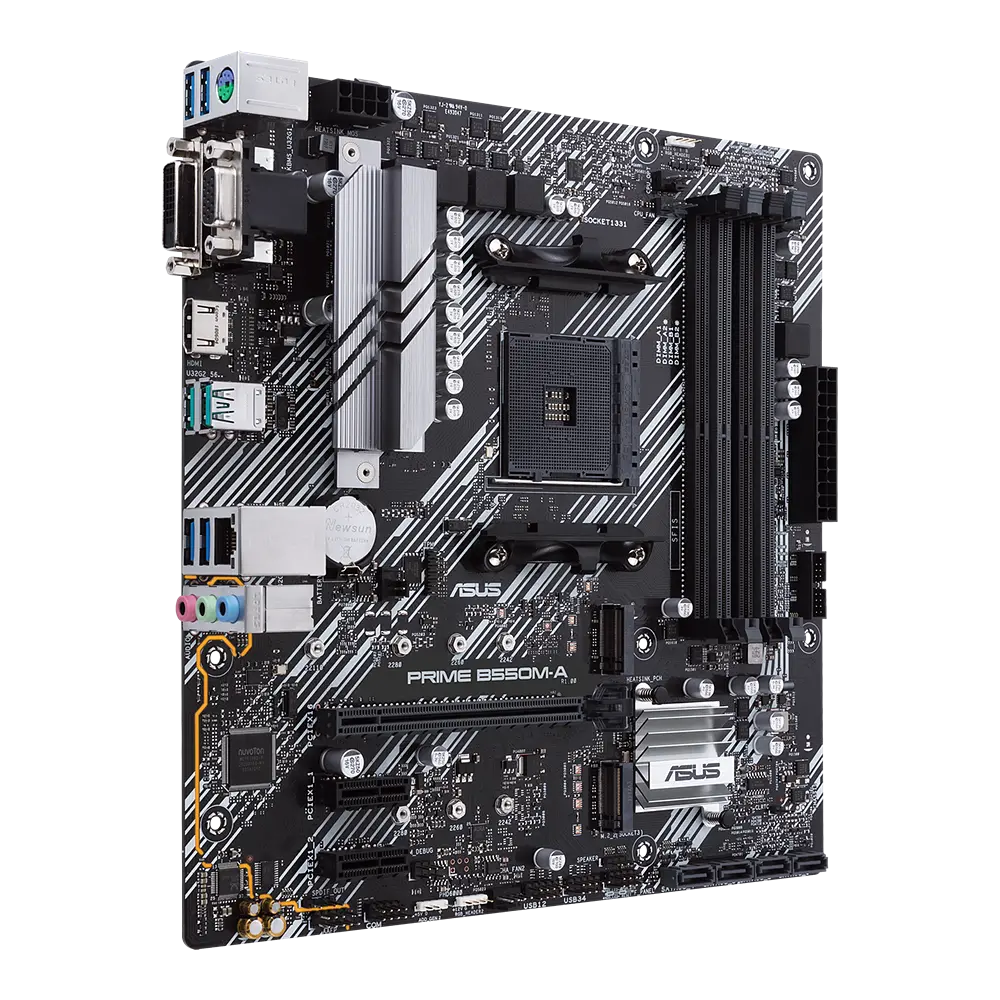 Материнська плата Asus B550M-A/CSM Prime Socket AM4 (PRIME B550M-A/CSM) - фото 2