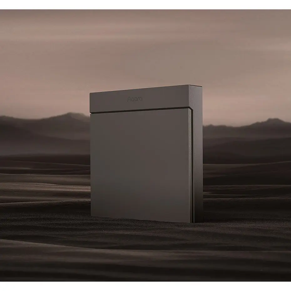 Умный выключатель Aqara H1M MARS-Tech Light Grey (ZNQBKG24LM) [107858] - фото 2