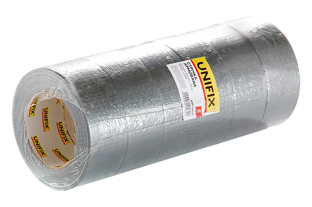 Стрічка клейка універсальна армована скотч Unifix 50 мм x 50 м - фото 2