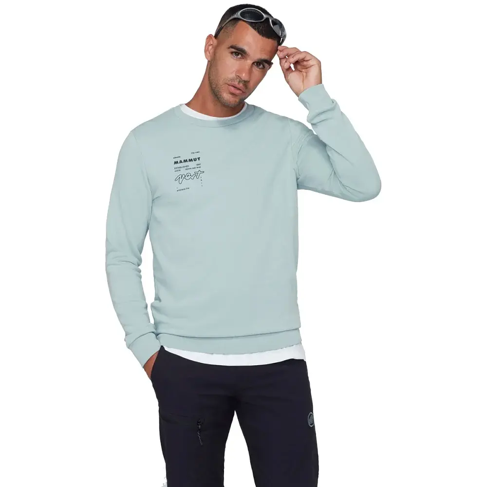 Світшот Mammut Core ML Crew Neck Vert M XL nebla - фото 2
