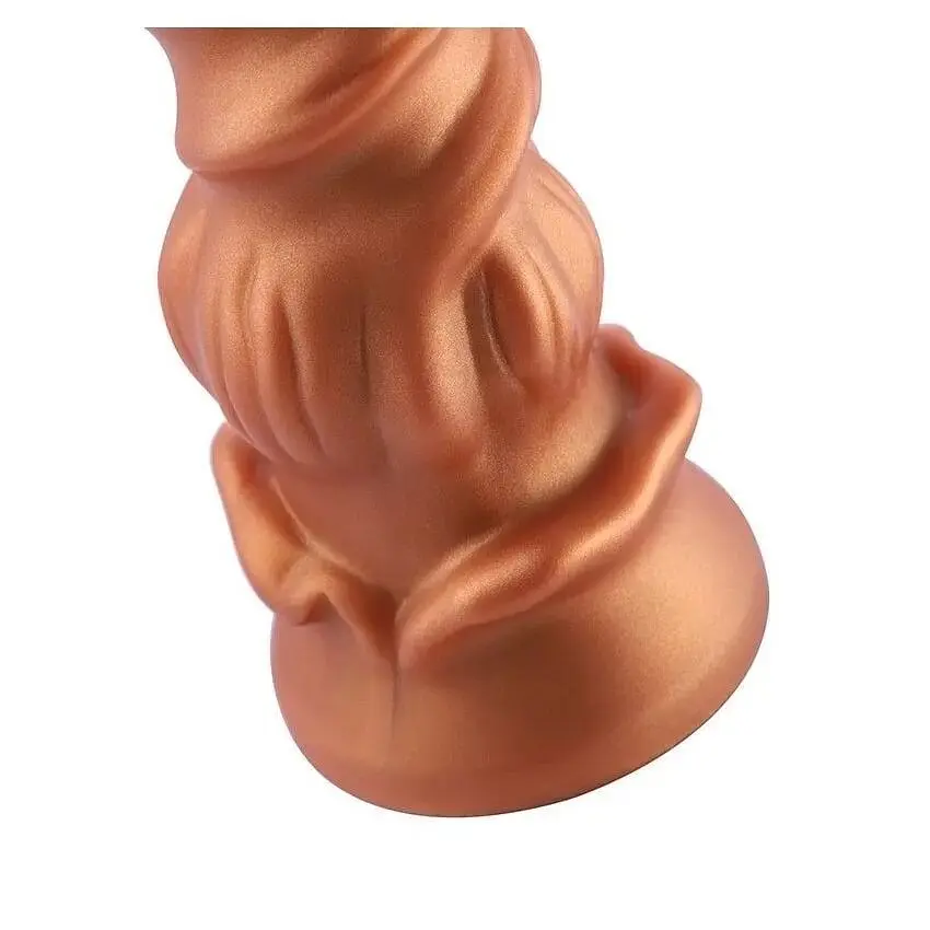 Фалоімітатор Hismith Spiral Grain Silicone Dildo Monster Series спіральний рельєф для секс-машин - фото 6