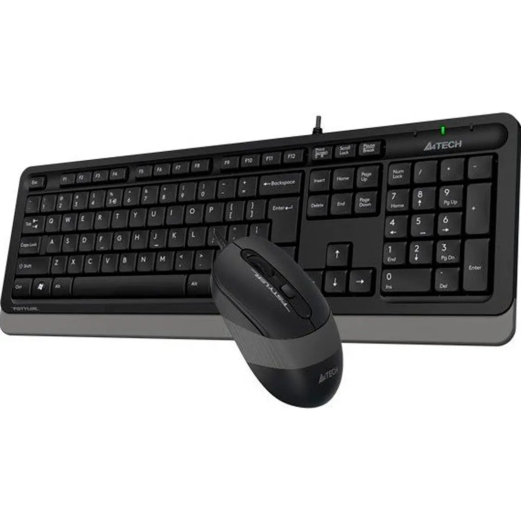 Комплект (клавіатура + миша) A4Tech Fstyler F1010 Black/Grey (1147539) [107932] - фото 4