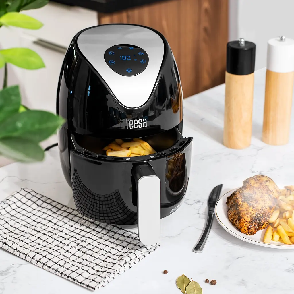 Аэрогриль аэрофритюрница TEESA DIGITAL AIR FRYER 1,8L - фото 6