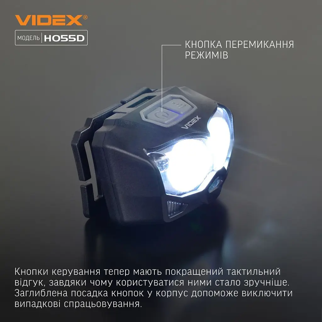 Налобний ліхтар Videx VLF-H055D [144620] - фото 5