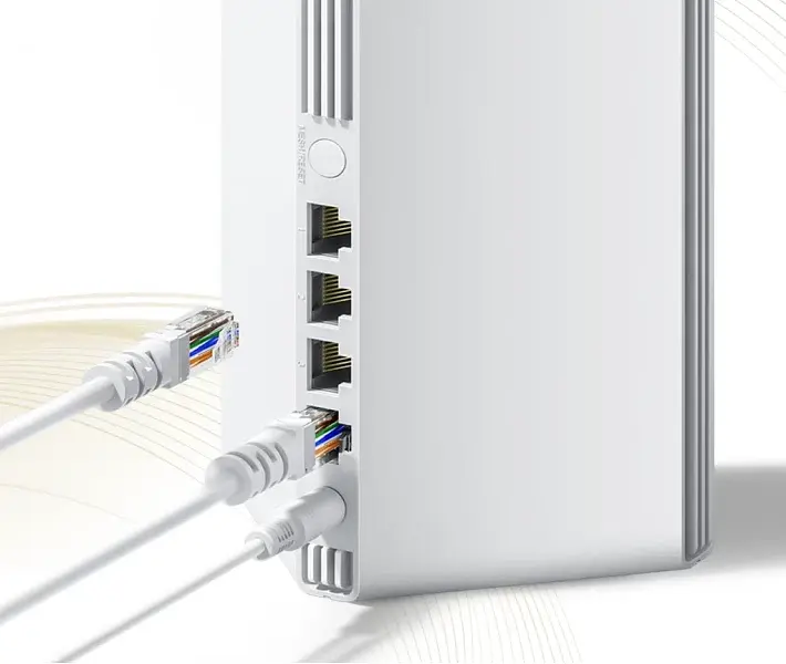 Беспроводной Wi-Fi маршрутизатор Xiaomi Mesh System AX3000 NE 2pk DVB4458GL — комплект из 2 штук - фото 3