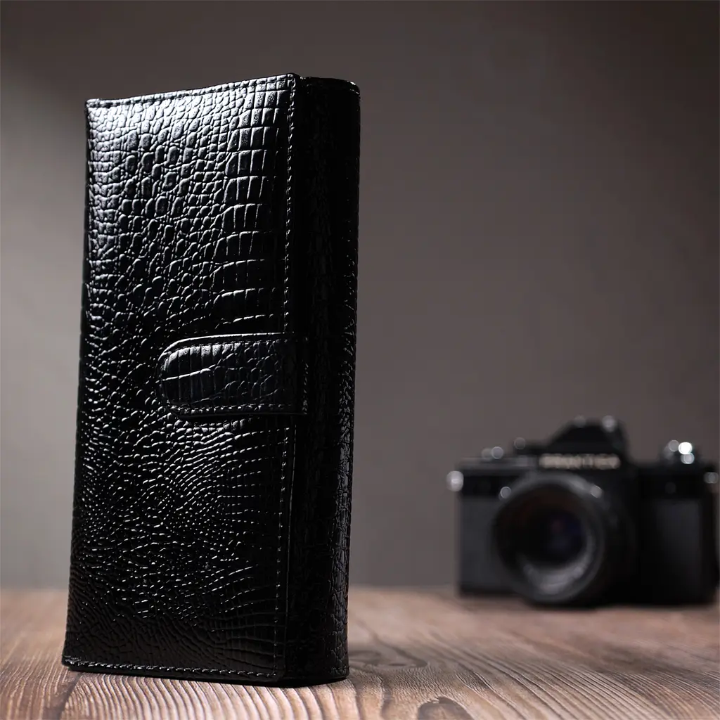 Женский кожаный кошелек ST Leather 18.5х9.5х3.5 см acs0029400 - фото 10
