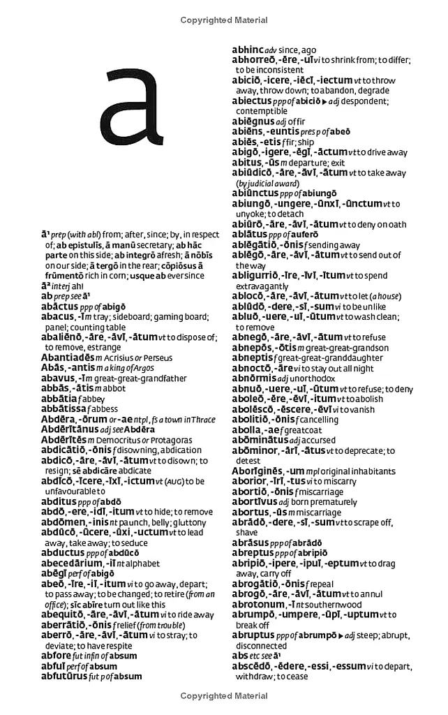 Collins Latin Dictionary (Collins Essential Dictionaries) - фото 8