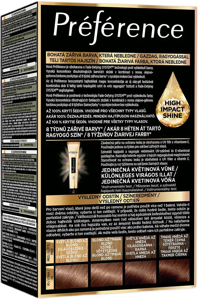 Стійка фарба для волосся L'Oreal Paris Preference 6.0 темно-русявий 174 мл - фото 2