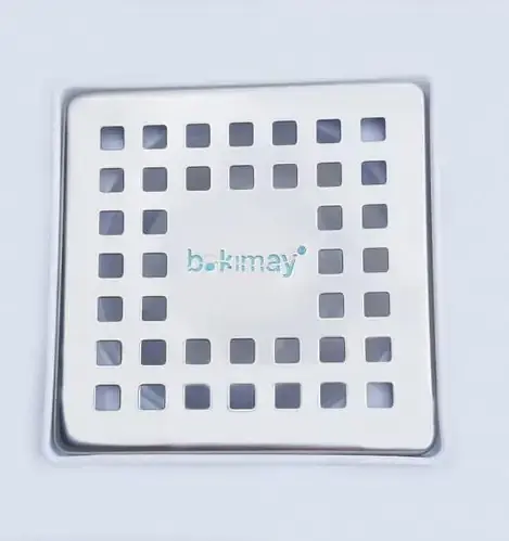 Канализационный трап Bakimay PL5066 прямой нержавеющая сталь 10 х 10 см (240159) - фото 2