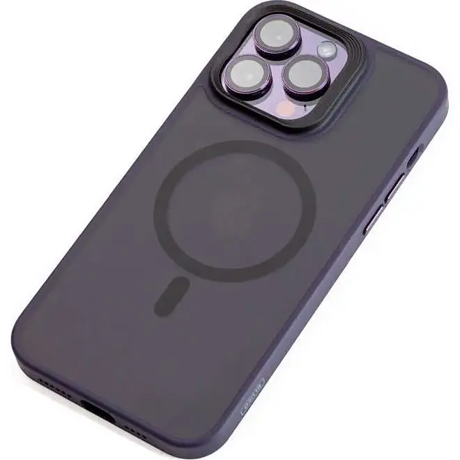 Чохол Blueo Frosted Anti-Drop with MagSafe для Apple iPhone 14 Pro Deep Purple [84455] - фото 2