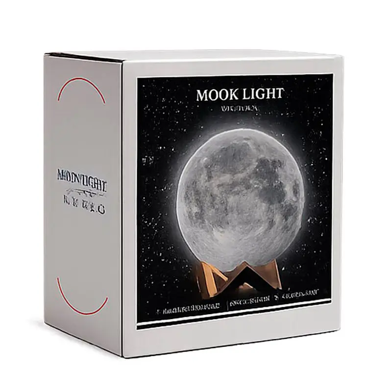 Нічник Moonlight 3D Printing, RGB, Remote| - фото 2
