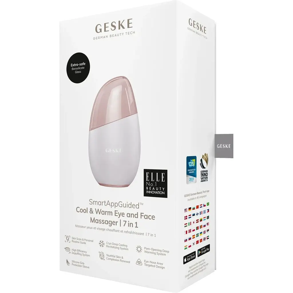 Масажер для обличчя GESKE Cool & Warm Eye and Face Massager 7в1 Starlight (HB0293) [176778] - фото 7