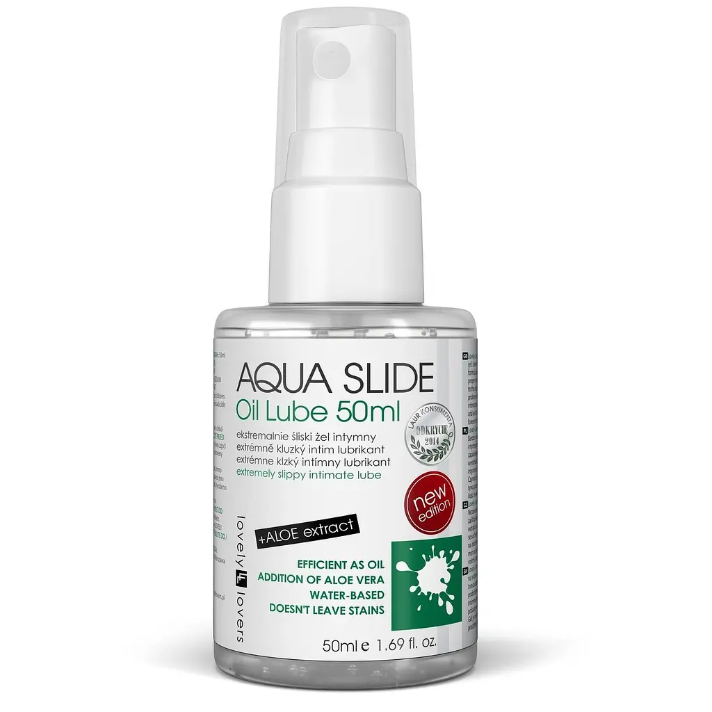 Лубрикант на водній основі Lovely Lovers Aqua Slide Oil Lube, 50 мл