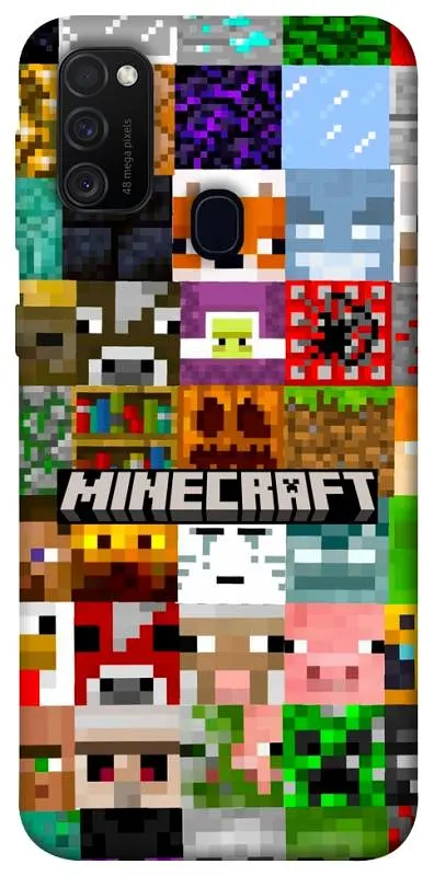 Чохол Demsky Minecraft collage для Samsung Galaxy M30s / M21