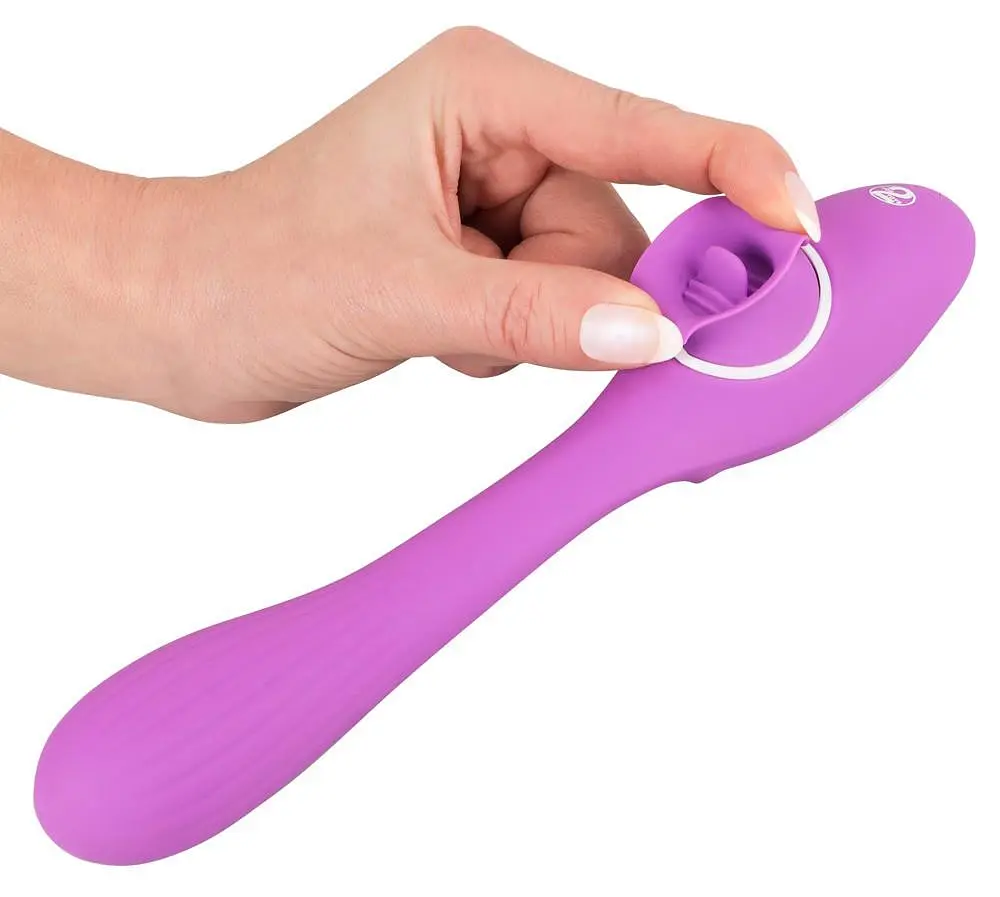Вібратор You2Toys 2 Function Bendable Vibe 22.3 см фіолетовий - фото 8
