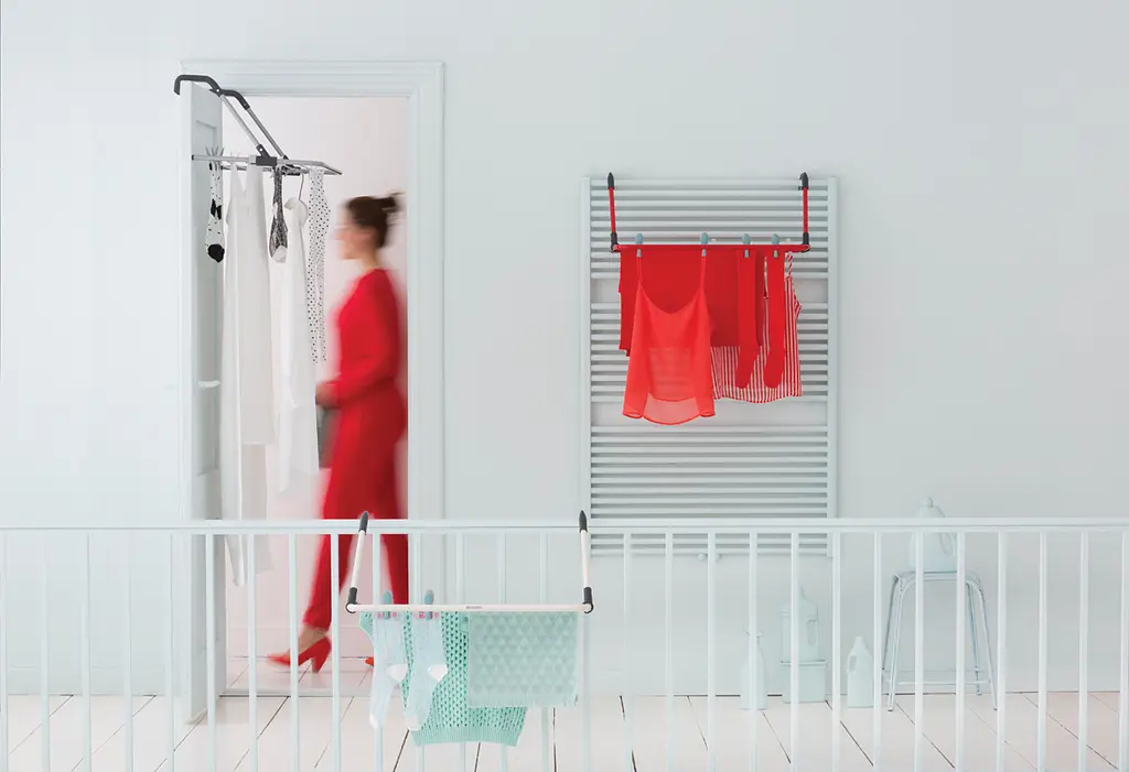 Сушилка для белья Brabantia Drying подвесная 4.5 м серебристо-серая (105241) - фото 6