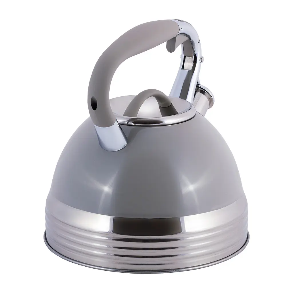Чайник із свистком Kamille KM-0696GR 2.7 л сірий - фото 2