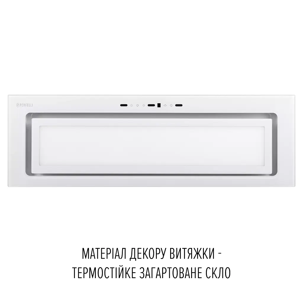 Витяжка повновбудована Perfelli Design Vision 9 Bianco Silenzio - фото 3